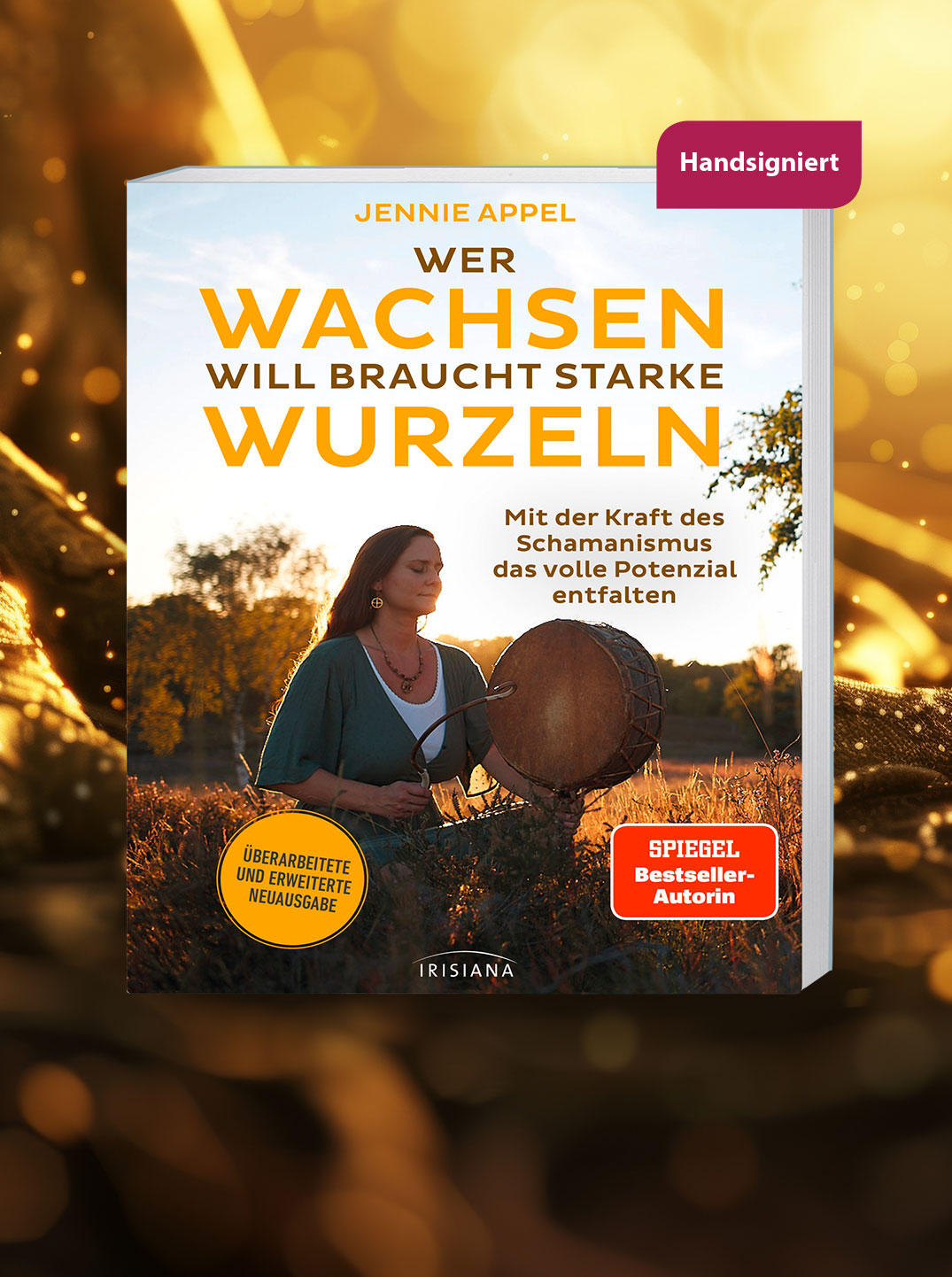 Handsigniertes Buch: "Wer wachsen will braucht starke Wurzeln"